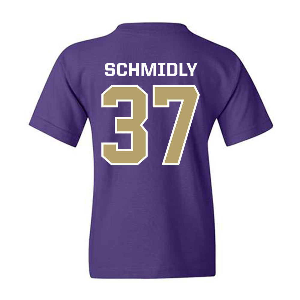 JMU - NCAA Baseball : Ike Schmidly - Classic Shersey Youth T-Shirt-1