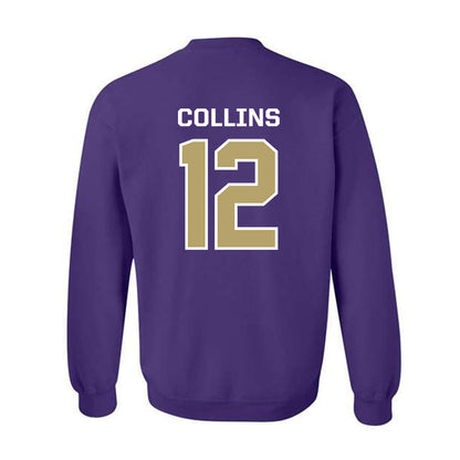 JMU - NCAA Football : Zaron Collins - Classic Shersey Crewneck Sweatshirt-1