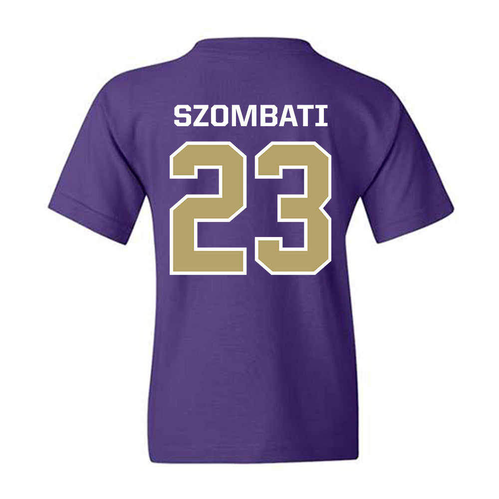 JMU - NCAA Women's Soccer : Kata Szombati - Classic Shersey Youth T-Shirt-1
