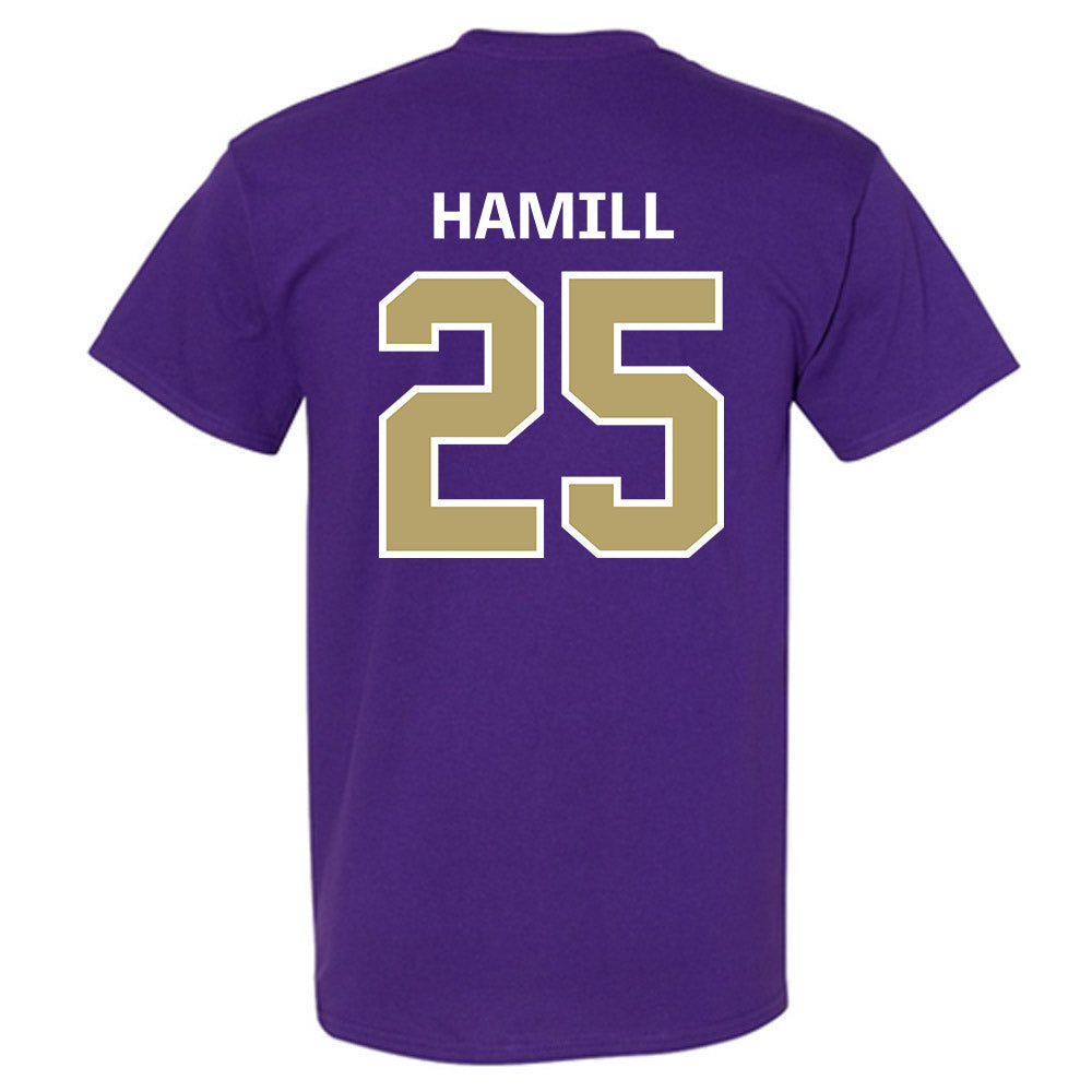 JMU - NCAA Football : Jackson Hamill - Classic Shersey T-Shirt-1