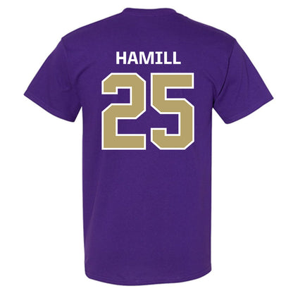 JMU - NCAA Football : Jackson Hamill - Classic Shersey T-Shirt-1
