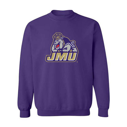JMU - NCAA Baseball : Cameron Aycock - Classic Shersey Crewneck Sweatshirt-0