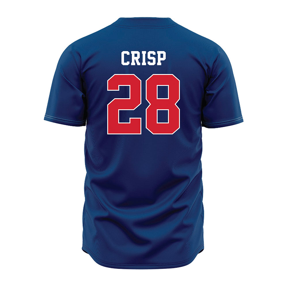 Radford - NCAA Baseball : Kyle Crisp - Blue Jersey-1