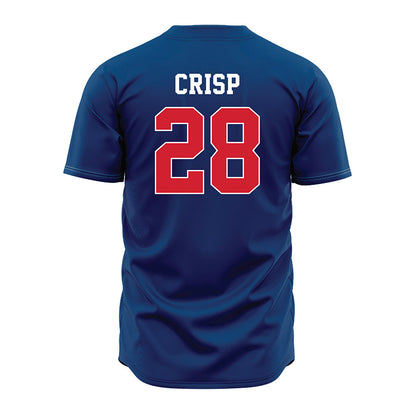 Radford - NCAA Baseball : Kyle Crisp - Blue Jersey-1
