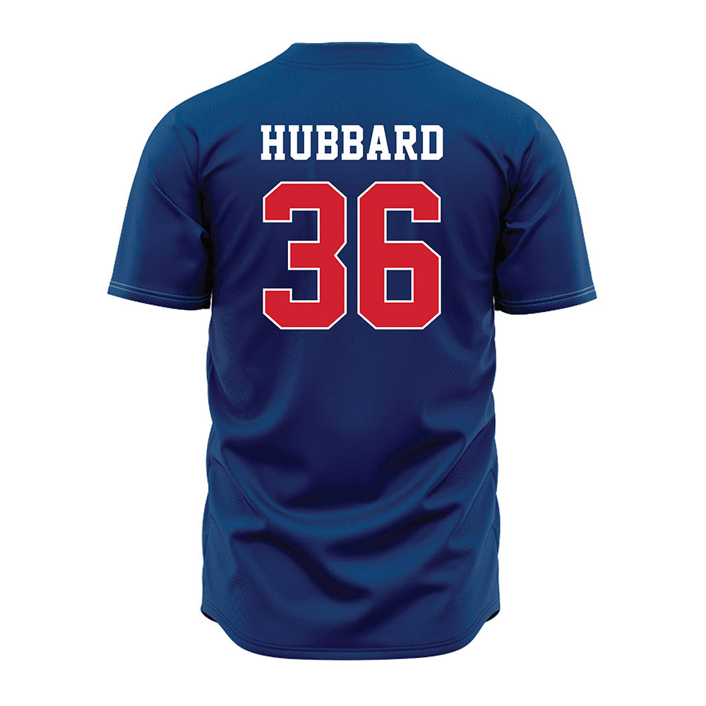 Radford - NCAA Baseball : Ian Hubbard - Blue Jersey-1