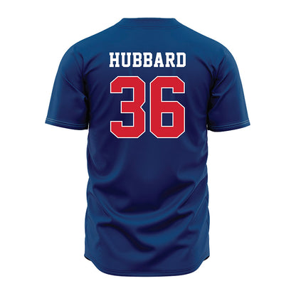Radford - NCAA Baseball : Ian Hubbard - Blue Jersey-1