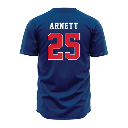 Radford - NCAA Baseball : Noah Arnett - Blue Jersey-1