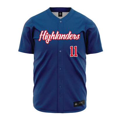 Radford - NCAA Baseball : Mason Hatcher - Blue Jersey