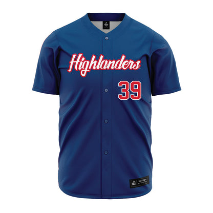 Radford - NCAA Baseball : Matthew Lefevers - Blue Jersey