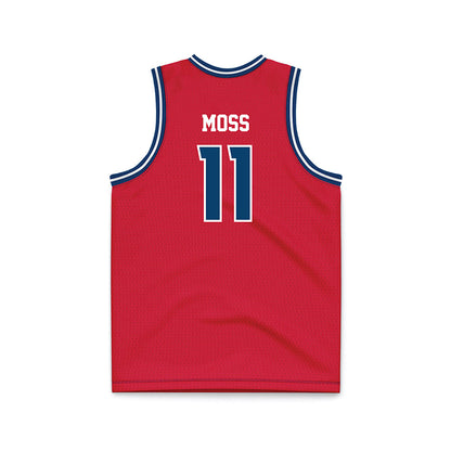 Radford - NCAA Men's Basketball : Jarvis Moss - Red Basketball Jersey