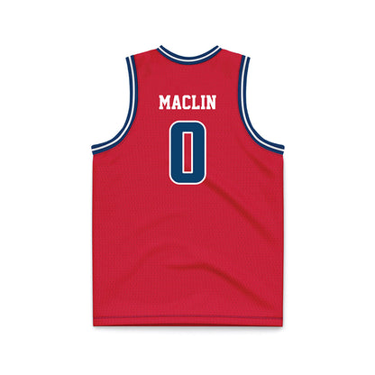 Radford - NCAA Men's Basketball : Brandon Maclin - Red Basketball Jersey