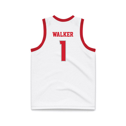 Radford - NCAA Men's Basketball : Zion Walker - White Basketball Jersey