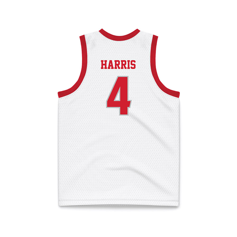 Radford - NCAA Men's Basketball : Truth Harris - White Basketball Jersey