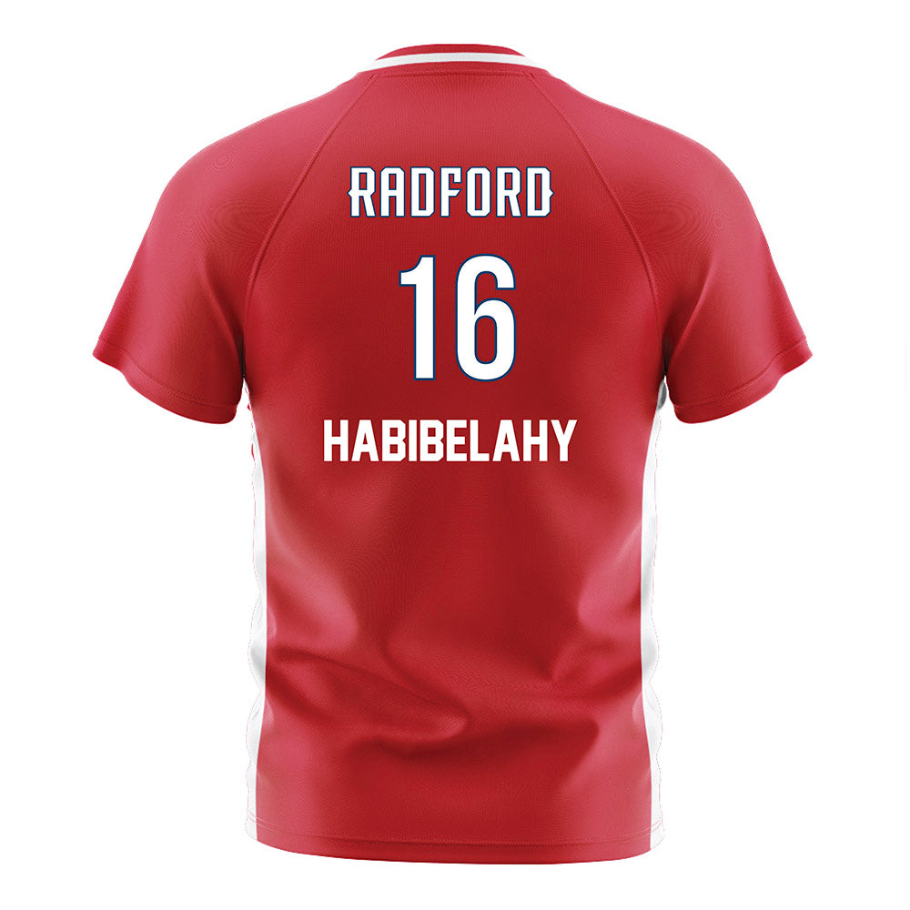 Radford - NCAA Men's Soccer : Kevin Habibelahy - Red Soccer Jersey-1