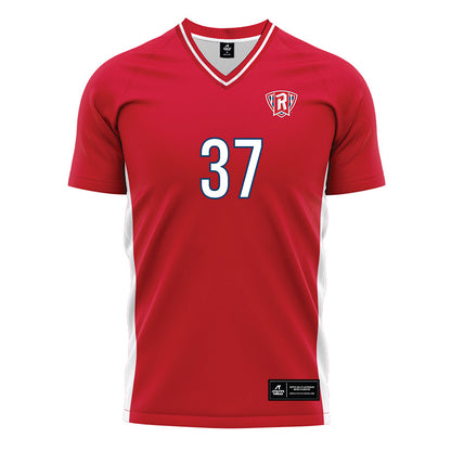 Radford - NCAA Men's Soccer : Cesar Rubio - Red Soccer Jersey-0