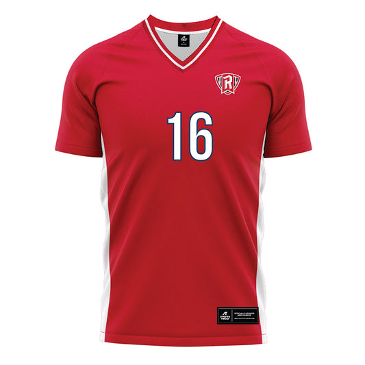 Radford - NCAA Men's Soccer : Casey Ferguson - Red Soccer Jersey-0