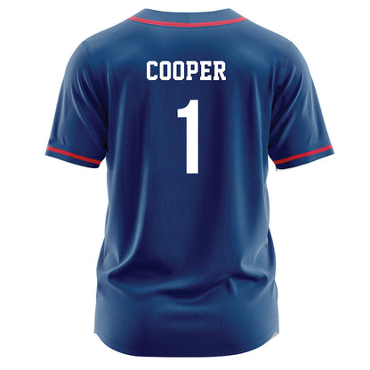 Radford - NCAA Softball : Morgan Cooper - Navy Jersey