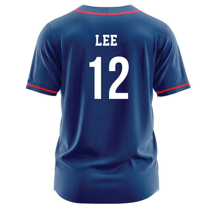 Radford - NCAA Softball : Amanda Lee - Navy Jersey-1