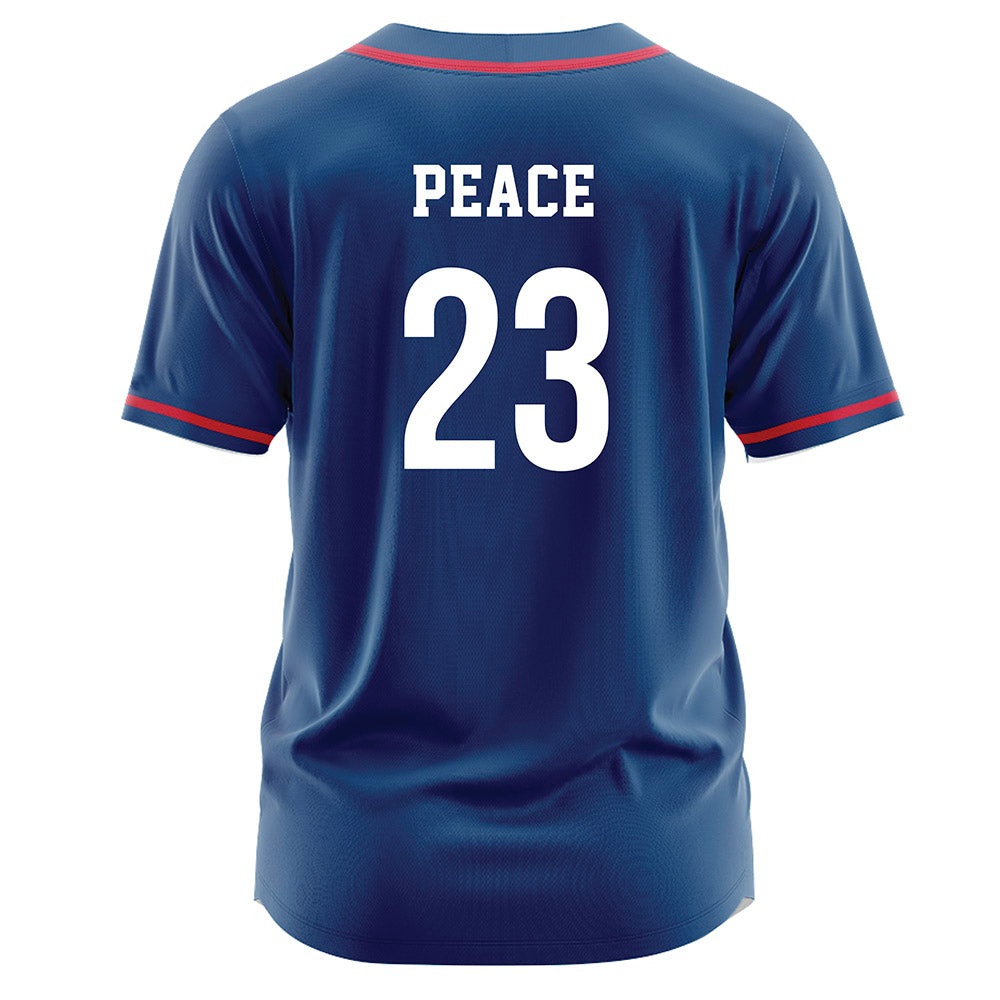 Radford - NCAA Softball : Abby Peace - Navy Jersey