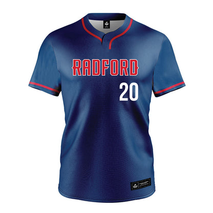 Radford - NCAA Softball : Amber Wolfe - Navy Jersey