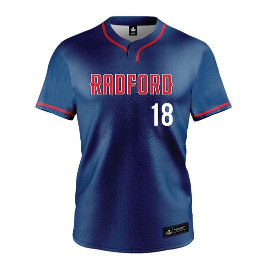  - NCAA Softball : Kelley Feigen - Navy Jersey-0