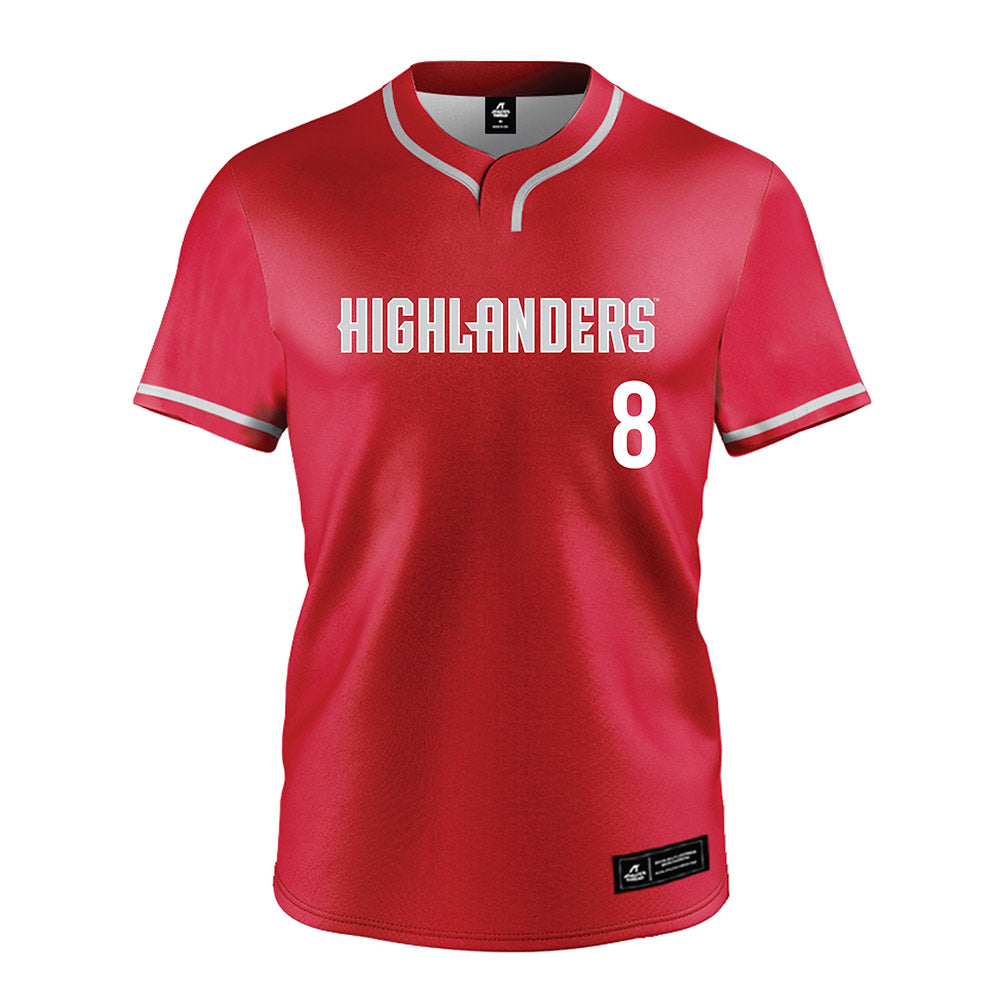 Radford - NCAA Softball : Abby Bossler - Red Jersey-0