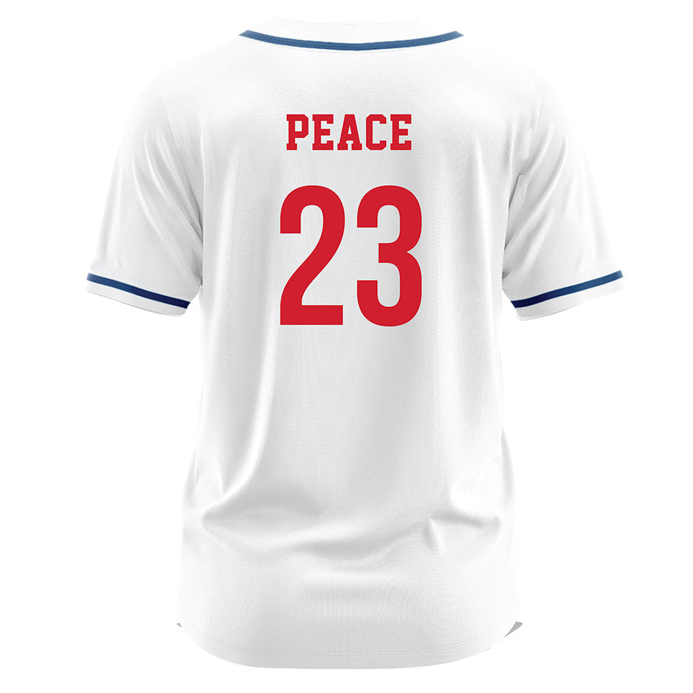 Radford - NCAA Softball : Abby Peace - White Jersey