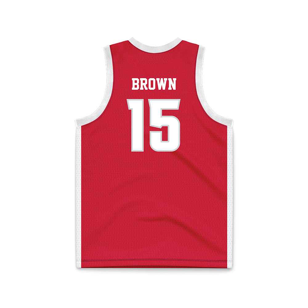 Radford - NCAA Women's Basketball : Kirby Brown - Red Basketball Jersey