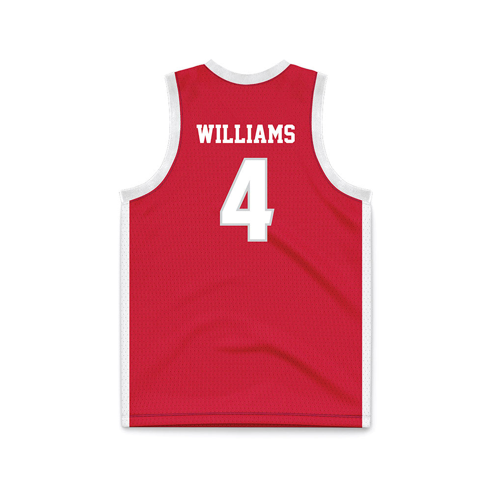 Radford - NCAA Women's Basketball : Joi Williams - Red Basketball Jersey