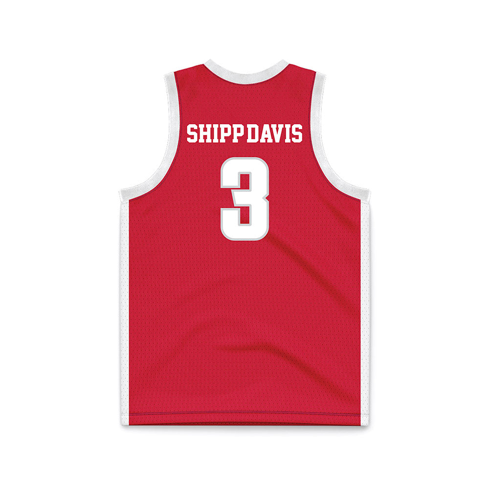 Radford - NCAA Women's Basketball : Adriana Shipp-Davis - Red Basketball Jersey