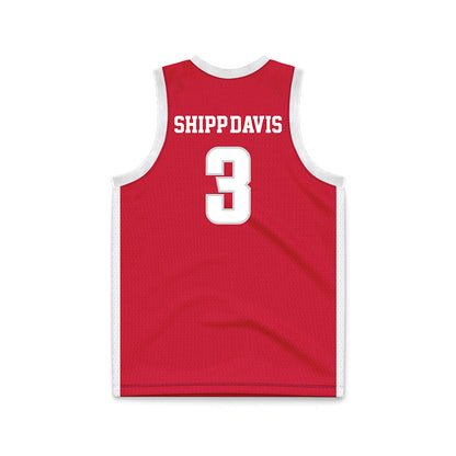 Radford - NCAA Women's Basketball : Adriana Shipp-Davis - Red Basketball Jersey