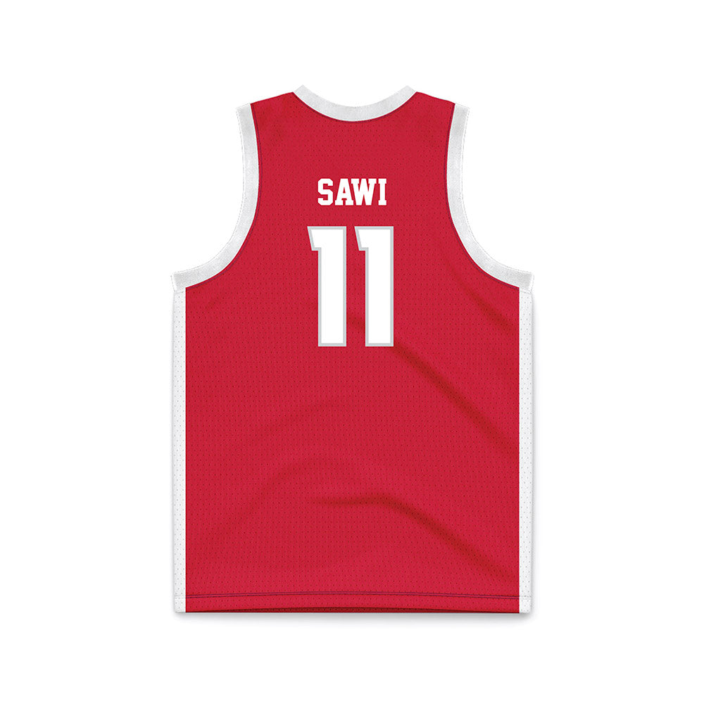 Radford - NCAA Women's Basketball : Ava Sawi - Red Basketball Jersey