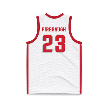 Radford - NCAA Women's Basketball : Makayla Firebaugh - White Basketball Jersey