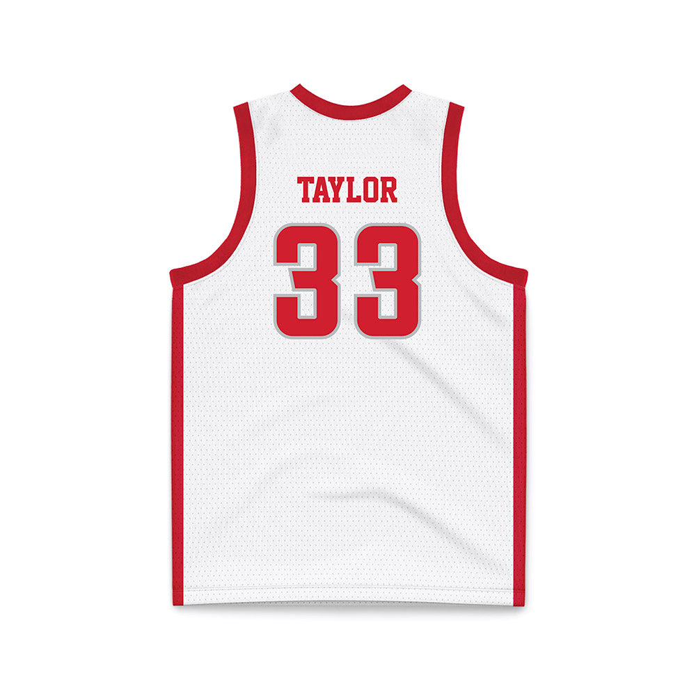 Radford - NCAA Women's Basketball : Ellie Taylor - White Basketball Jersey