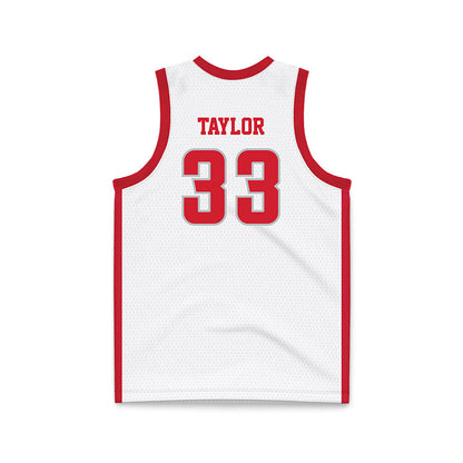 Radford - NCAA Women's Basketball : Ellie Taylor - White Basketball Jersey