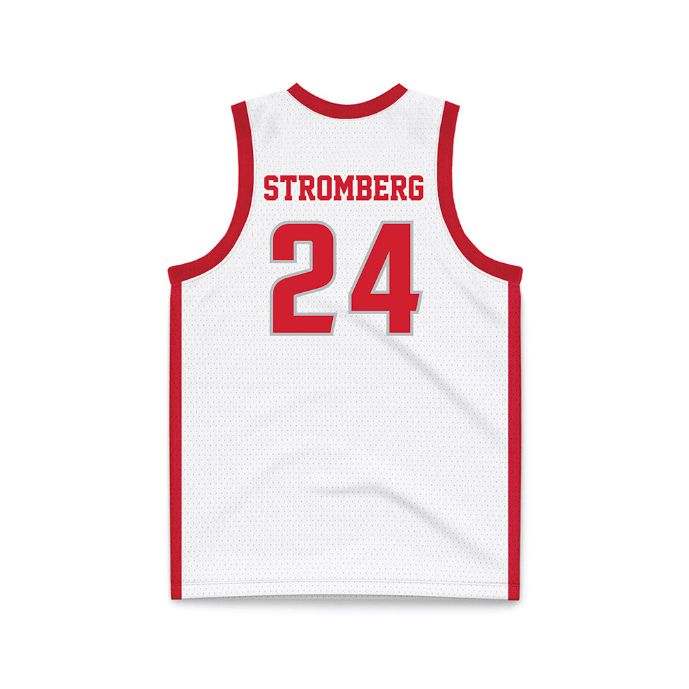 Radford - NCAA Women's Basketball : Anna Stromberg - White Basketball Jersey