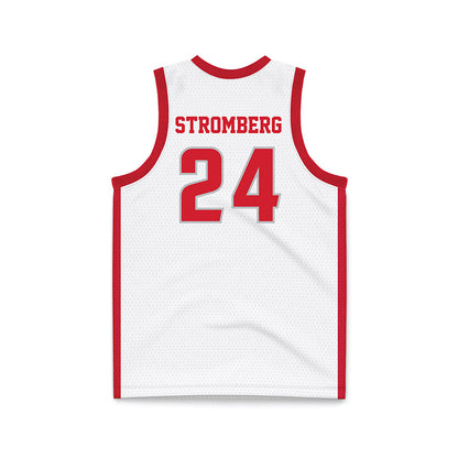 Radford - NCAA Women's Basketball : Anna Stromberg - White Basketball Jersey