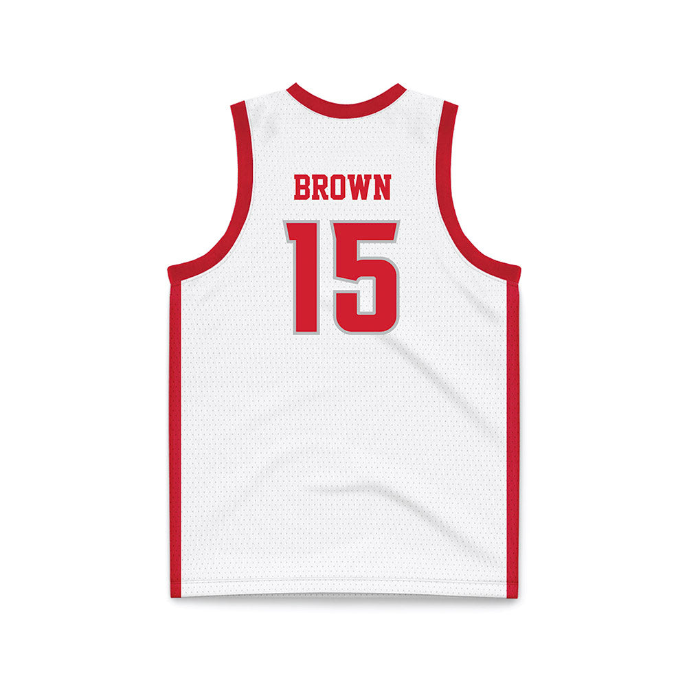 Radford - NCAA Women's Basketball : Kirby Brown - White Basketball Jersey