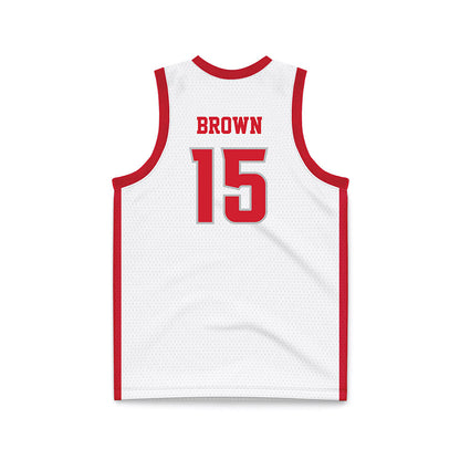 Radford - NCAA Women's Basketball : Kirby Brown - White Basketball Jersey