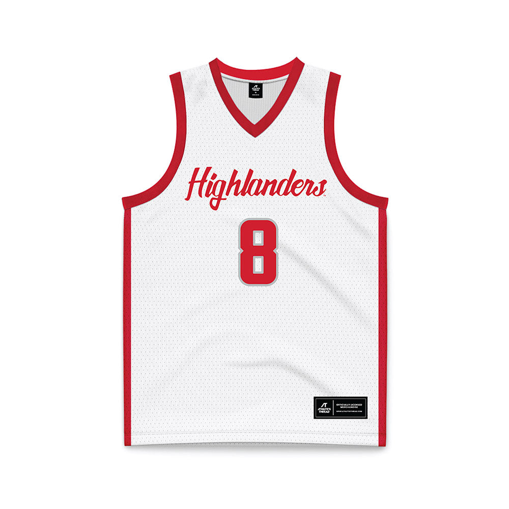 Radford - NCAA Women's Basketball : Cate Carlson - White Basketball Jersey-0