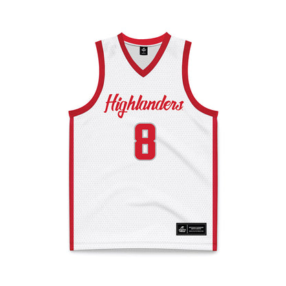 Radford - NCAA Women's Basketball : Cate Carlson - White Basketball Jersey-0