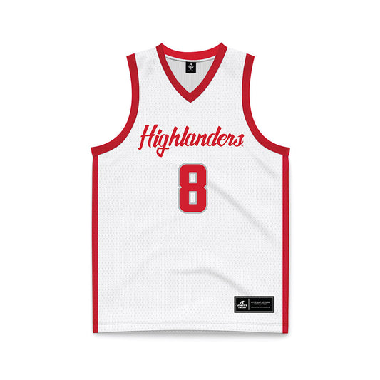 Radford - NCAA Women's Basketball : Cate Carlson - White Basketball Jersey-0
