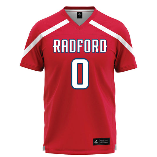 Radford - NCAA Women's Lacrosse : Natalie Dymmel - Red Lacrosse Jersey -0