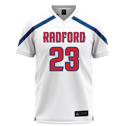 Radford - NCAA Women's Lacrosse : Madison Driscoll - White Lacrosse Jersey -0