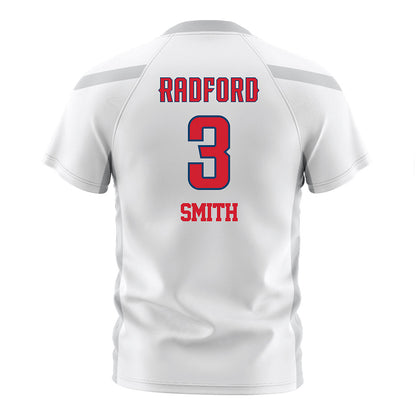 Radford - NCAA Women's Soccer : Morgen Smith - White Soccer Jersey-1