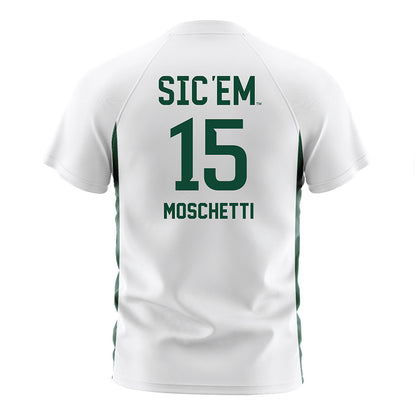 Baylor - NCAA Women's Soccer : Angelina Moschetti - White Soccer Jersey-1