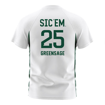 Baylor - NCAA Women's Soccer : Morgan Greensage - White Soccer Jersey