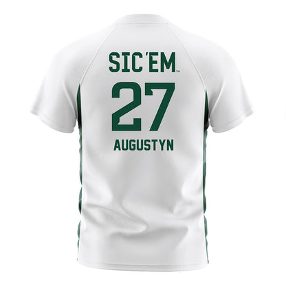 Baylor - NCAA Women's Soccer : Hallie Augustyn - White Soccer Jersey-1
