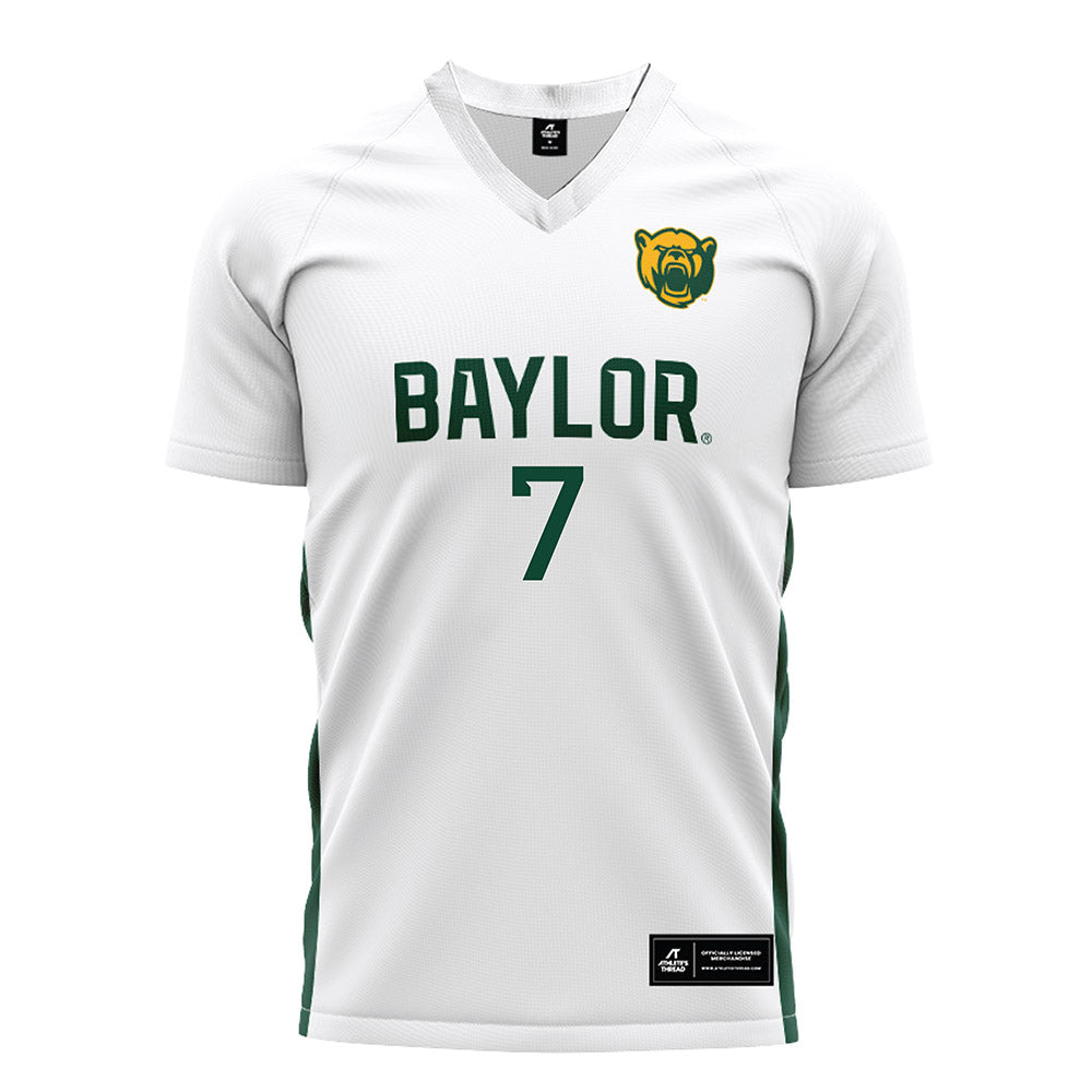 Baylor - NCAA Women's Soccer : Adriana Merriam - White Soccer Jersey