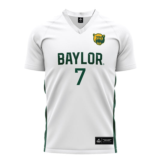 Baylor - NCAA Women's Soccer : Adriana Merriam - White Soccer Jersey